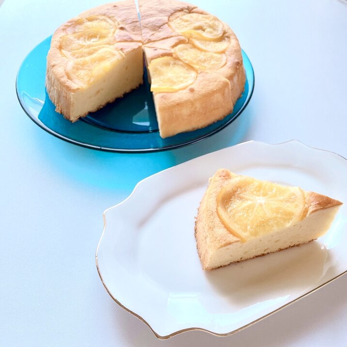 1人前約161kcal!バター不使用レモンケーキ